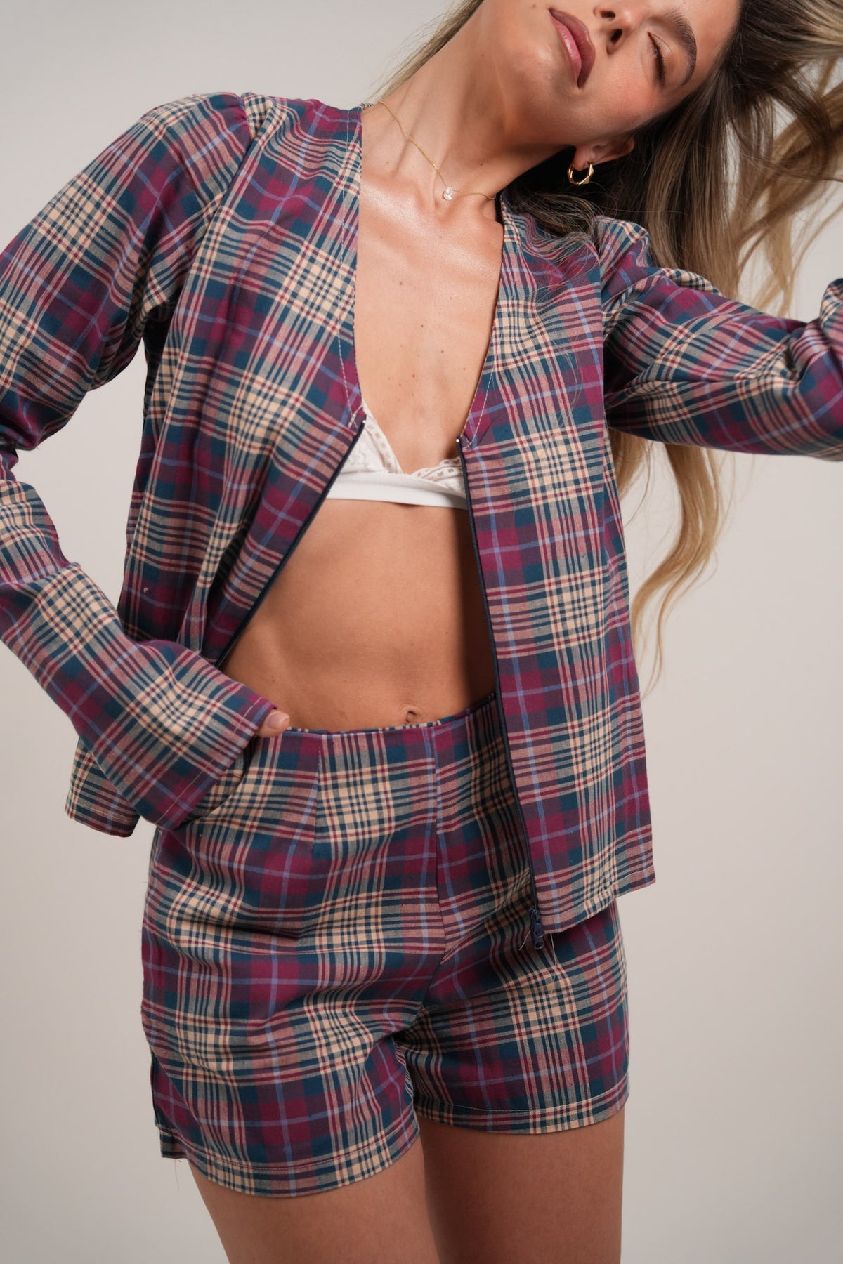 Sienna Red Plaid