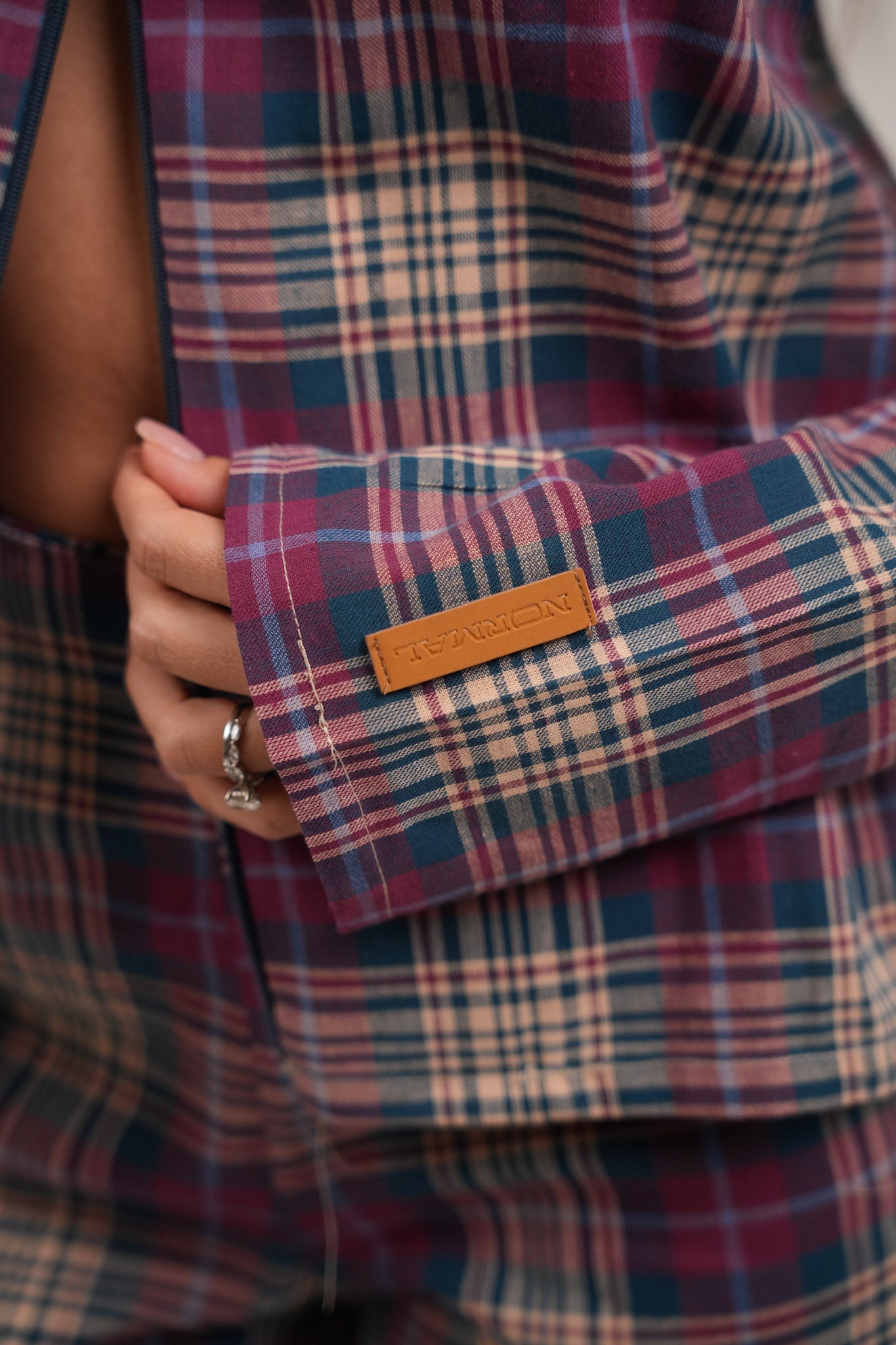 Sienna Red Plaid